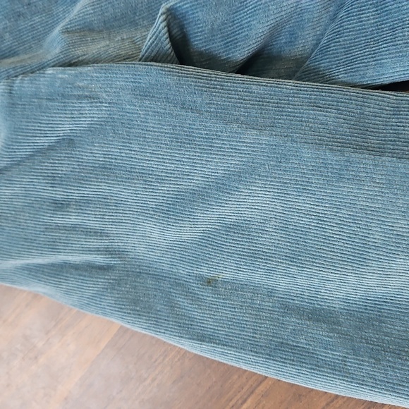 LL Bean Blue Corduroy Blazer with Notched Lapels - Picture 2 of 14